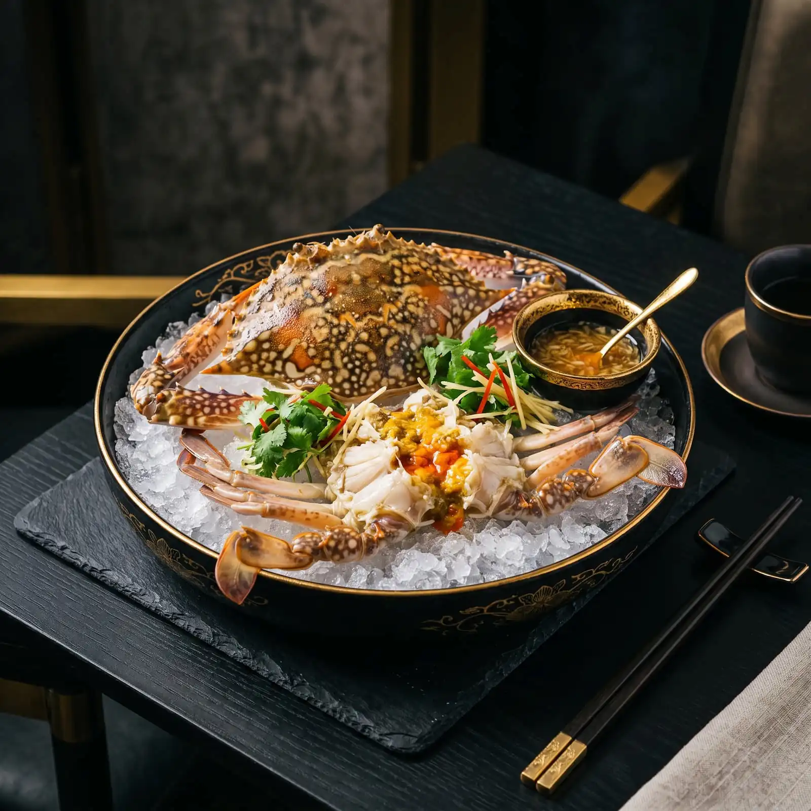 Home Teochew Chilled Flower Crab
